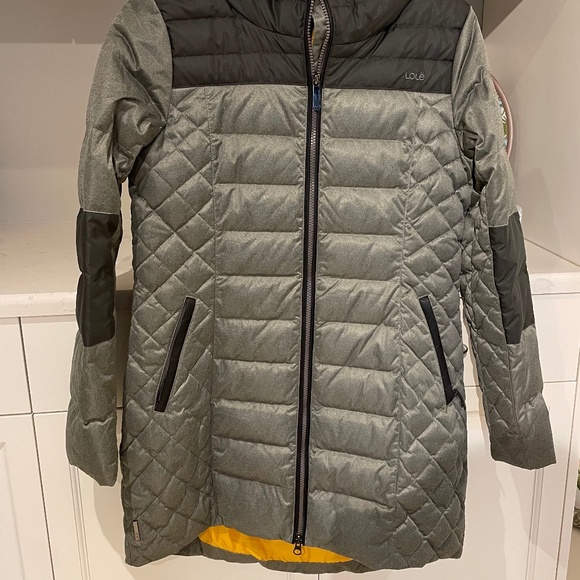 Lole Classic Down Jacket - Grey and Black - Picture 4 of 4